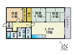 クレスト尾崎1号館 206