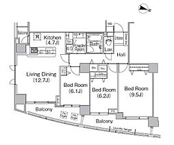 ミレニアムガーデンコート 206