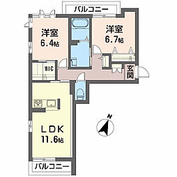 シャーメゾン　ヒルズ　III棟 201