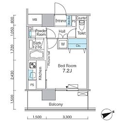 パークフラッツ芝浦 808