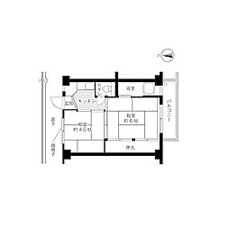 ビレッジハウス田中3号棟 0203