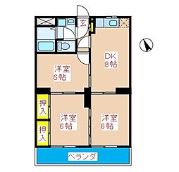 センターパレス京塚1号館 302
