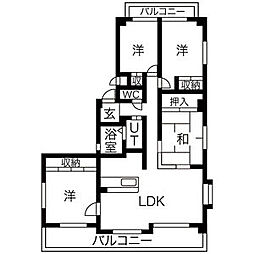 グリーンタウン宮地A棟 A401