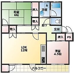 関屋あしびハイツ4棟 408
