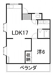 ラジュール　1LDK 105