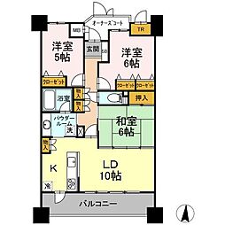 Ｄ’クラディアミッドスクエア　302号室 302