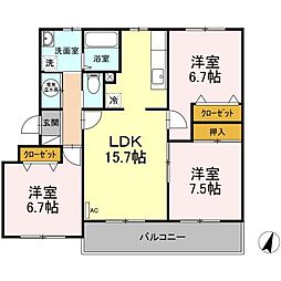 ルグラン虹ケ丘 203