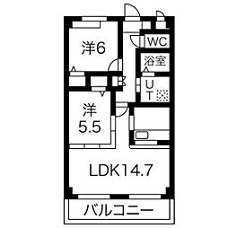 クレセール　ウェスト 102