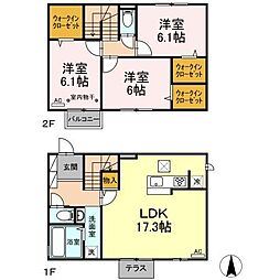 東仙北貸家 D
