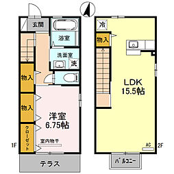 アラックス秋吉　B棟 101