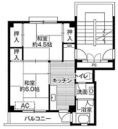 ビレッジハウス白枝2号棟 0506