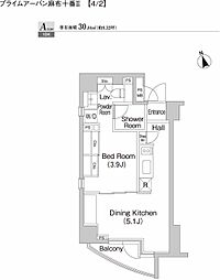 プライムアーバン麻布十番II 901