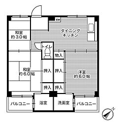 ビレッジハウス見瀬2号棟 0105