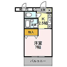 サンタウン竹鼻　B 135