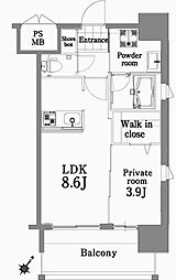 エンクレスト天神ＳＩＤＥ 408