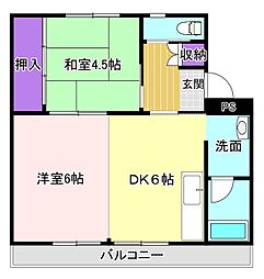 ビレッジハウス門田1号棟 0502