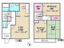フラッツァ白山Ｂ棟 1
