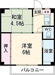 ビレッジハウス野々市2号棟 0104