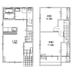 郡山市富久山町久保田字伊賀河原の一戸建て