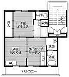 ビレッジハウス臼田第二2号棟 0206