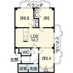 ロイヤル芝原南館 301