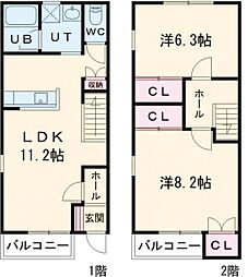クレアテラス中島町II A