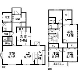 萱場2階建て戸建て 1