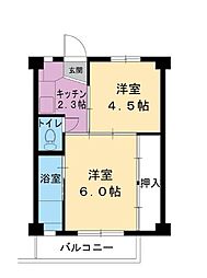 ビレッジハウス上条3号棟 0406