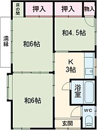 沖ノ内貸家 7号 1