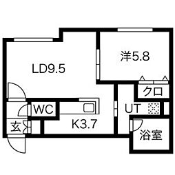 キャナルウエスト小樽 103