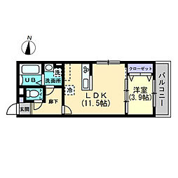 クレール東福山 401