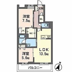 オカバ姫路岡町シャーメゾンB 302