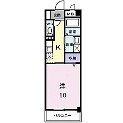 福パレス　ランデュール　Ｂ 101