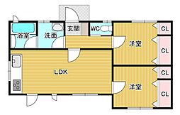 福間南貸家 1