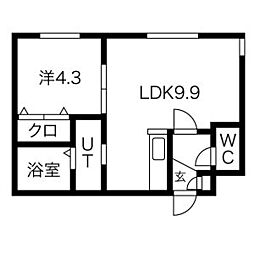 レジデンス北23条 411