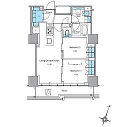 ルフォンプログレ渋谷ヒルトップ 1702