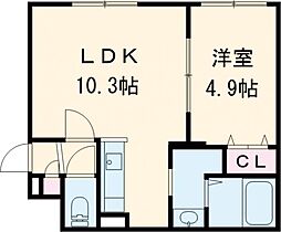Ｒｕｈｅ　Ｒａｕｍ北栄（ルーエラ　オム） 401