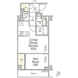 パークペルル池尻 110