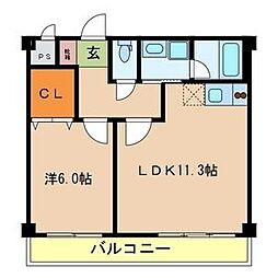 ノースランジェ長原 203