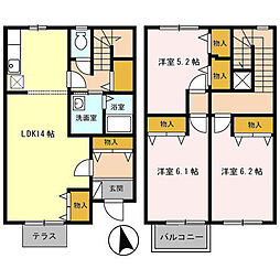 郡山市安積町長久保3丁目の一戸建て