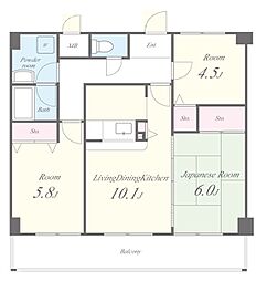 ルミエール森東 103