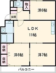 パーク・サイドカワセ 302