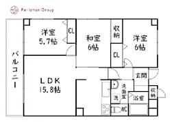 ライフ第5マンション大平台 102