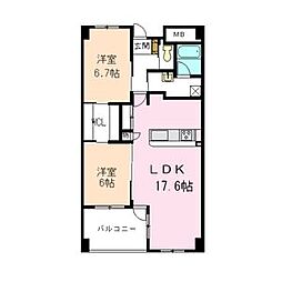 ヒルズ大清水E 503