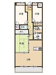 プラザハイツ二ツ屋Ｄ棟 205