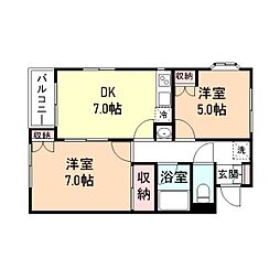 ソレイユ能町南 308