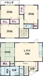 すずらん台東2番町一戸建借家 1