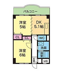 ＹＫハイツ西明石北 505