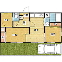 名古屋市北区落合町の一戸建て