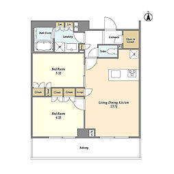 ディームス横濱神之木台 502